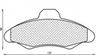 Комплект тормозных колодок MAGNETI MARELLI 430216170286