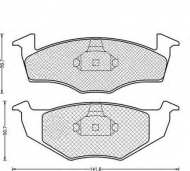 Комплект тормозных колодок MAGNETI MARELLI 430216170408