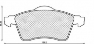 Комплект тормозных колодок MAGNETI MARELLI 430216170419