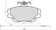 Комплект тормозных колодок MAGNETI MARELLI 430216171182