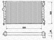 Теплообменник MAGNETI MARELLI 350213234000