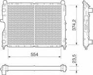 Теплообменник MAGNETI MARELLI 350213256000