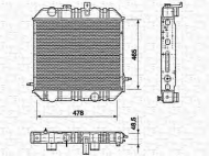 Теплообменник MAGNETI MARELLI 350213677000