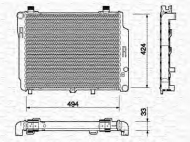 Теплообменник MAGNETI MARELLI 350213714000