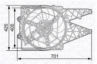 Вентилятор MAGNETI MARELLI 069422472010