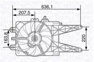 Вентилятор MAGNETI MARELLI 069422478010