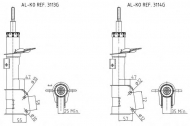 Амортизатор AL-KO 3113G