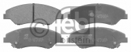 Комплект тормозных колодок FEBI BILSTEIN 16557