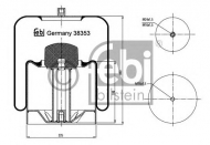 Баллон пневматической рессоры FEBI BILSTEIN 38353