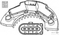 Регулятор BEHR HELLA SERVICE 5HL 351 029-101