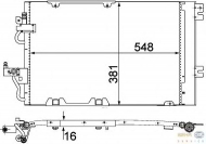 Конденсатор BEHR HELLA SERVICE 8FC 351 301-771