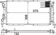 Теплообменник BEHR HELLA SERVICE 8MK 376 767-511