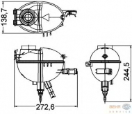 Резервуар BEHR HELLA SERVICE 8MA 376 789-771