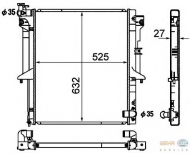 Теплообменник BEHR HELLA SERVICE 8MK 376 790-331
