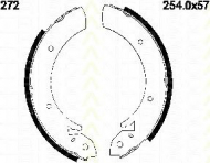 Комлект тормозных накладок TRISCAN 8100 10272