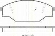 Комплект тормозных колодок TRISCAN 8110 10005