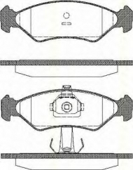 Комплект тормозных колодок TRISCAN 8110 10505
