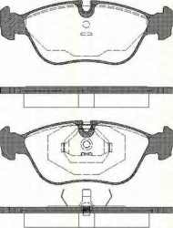 Комплект тормозных колодок TRISCAN 8110 27175