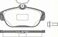 Комплект тормозных колодок TRISCAN 8110 27963