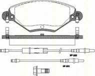 Комплект тормозных колодок TRISCAN 8110 28019