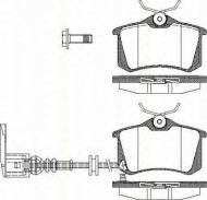 Комплект тормозных колодок TRISCAN 8110 29036