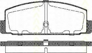 Комплект тормозных колодок TRISCAN 8110 50002