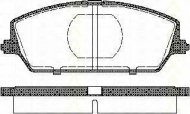 Комплект тормозных колодок TRISCAN 8110 69009