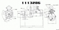 Стартер DELCO REMY 1113286