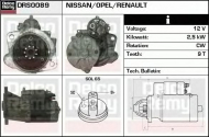Стартер DELCO REMY DRS0089