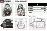 Стартер DELCO REMY DRS0135