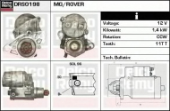 Стартер DELCO REMY DRS0198