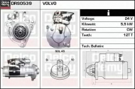 Стартер DELCO REMY DRS0539
