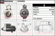 Стартер DELCO REMY DRS0600