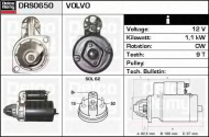 Стартер DELCO REMY DRS0650