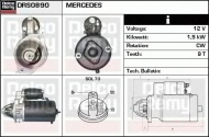Стартер DELCO REMY DRS0890