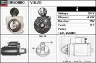 Стартер DELCO REMY DRS0980