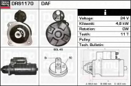 Стартер DELCO REMY DRS1170