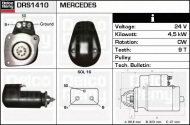 Стартер DELCO REMY DRS1410