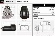 Стартер DELCO REMY DRS1490