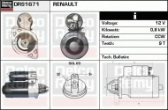 Стартер DELCO REMY DRS1671
