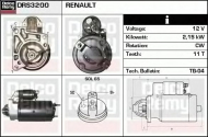 Стартер DELCO REMY DRS3200