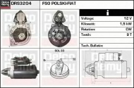 Стартер DELCO REMY DRS3204