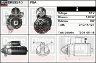 Стартер DELCO REMY DRS3240