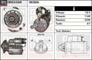 Стартер DELCO REMY DRS3369