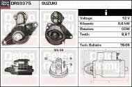 Стартер DELCO REMY DRS3375
