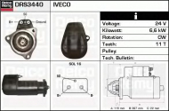 Стартер DELCO REMY DRS3440