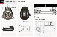 Стартер DELCO REMY DRS3450