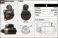 Стартер DELCO REMY DRS3466