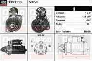 Стартер DELCO REMY DRS3600