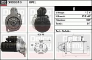 Стартер DELCO REMY DRS3616